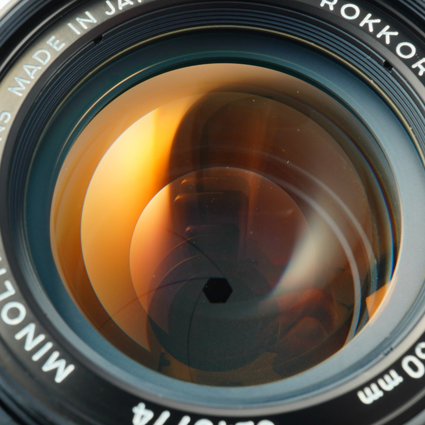 MINOLTA MC ROKKOR-PG 50mm F/1.4 単焦点レンズ
