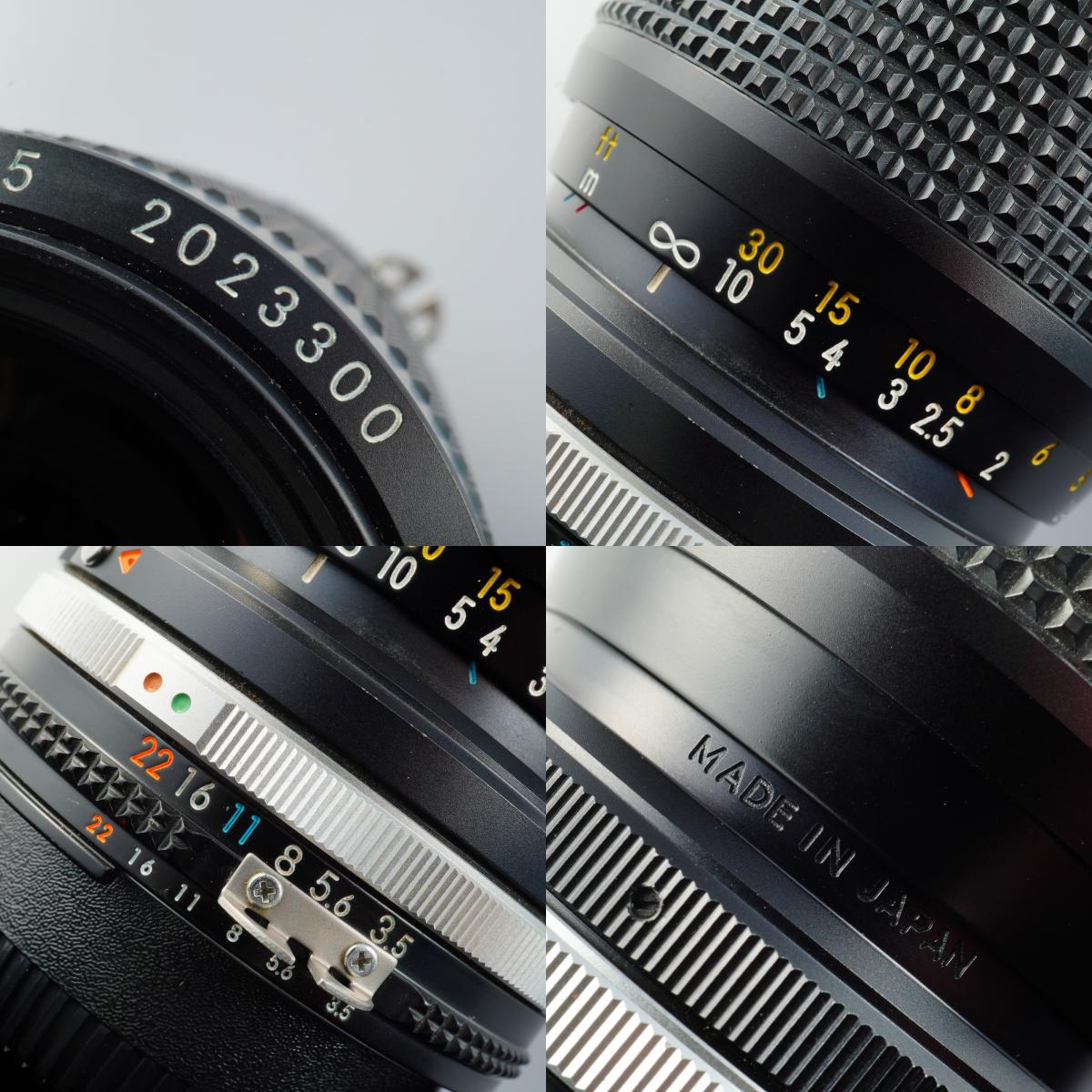 Nikon Ai-S Zoom Nikkor 35-105mm F/3.5-4.5 ズームレンズ