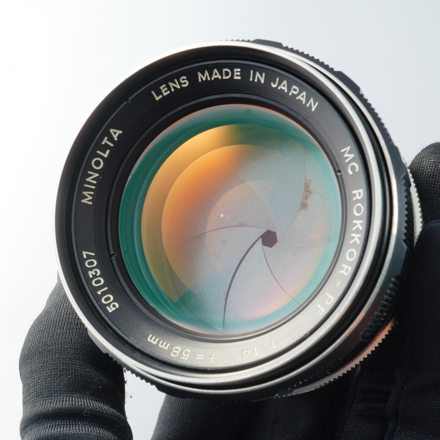 MINOLTA MC ROKKOR-PF 58mm F/1.4 単焦点レンズ