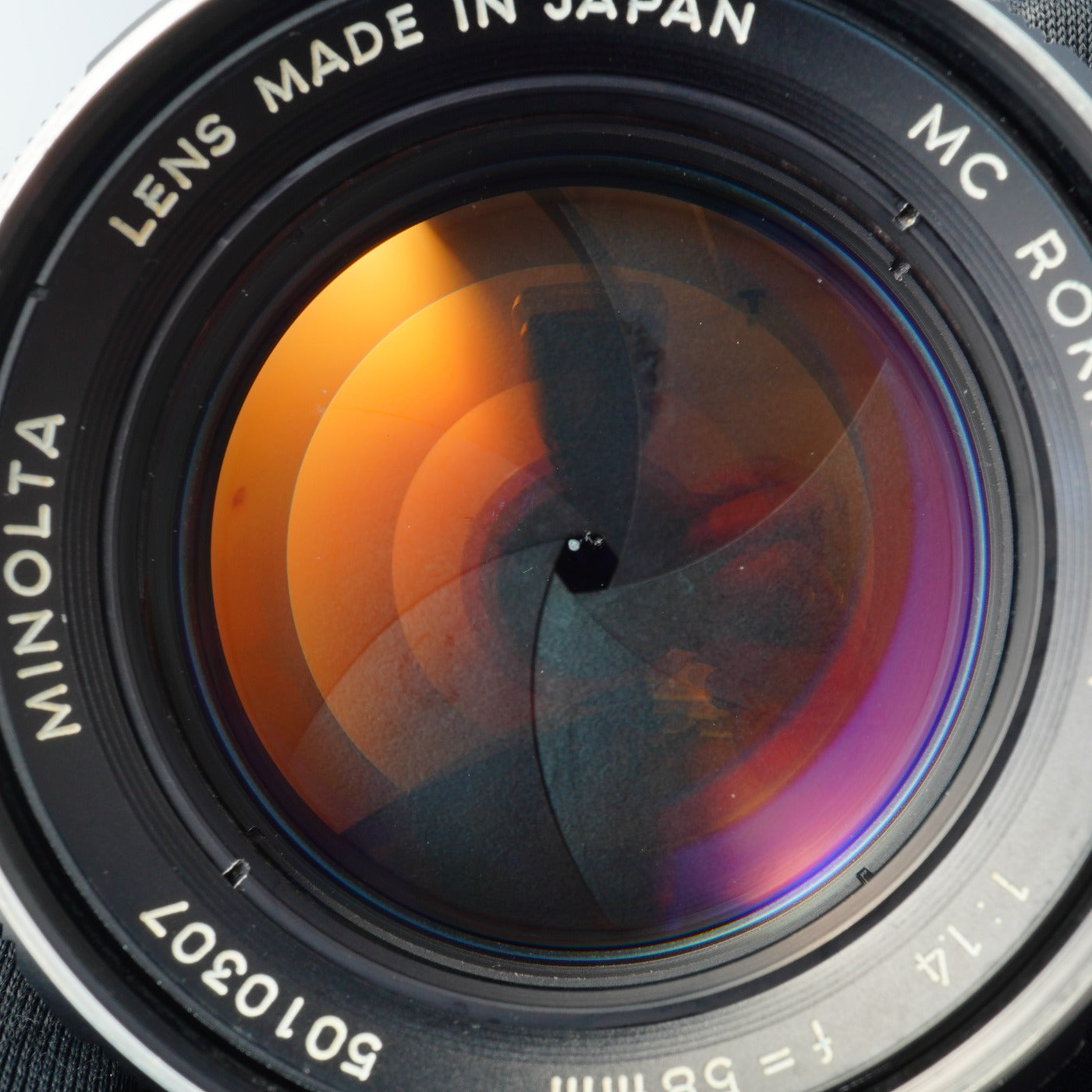 MINOLTA MC ROKKOR-PF 58mm F/1.4 単焦点レンズ