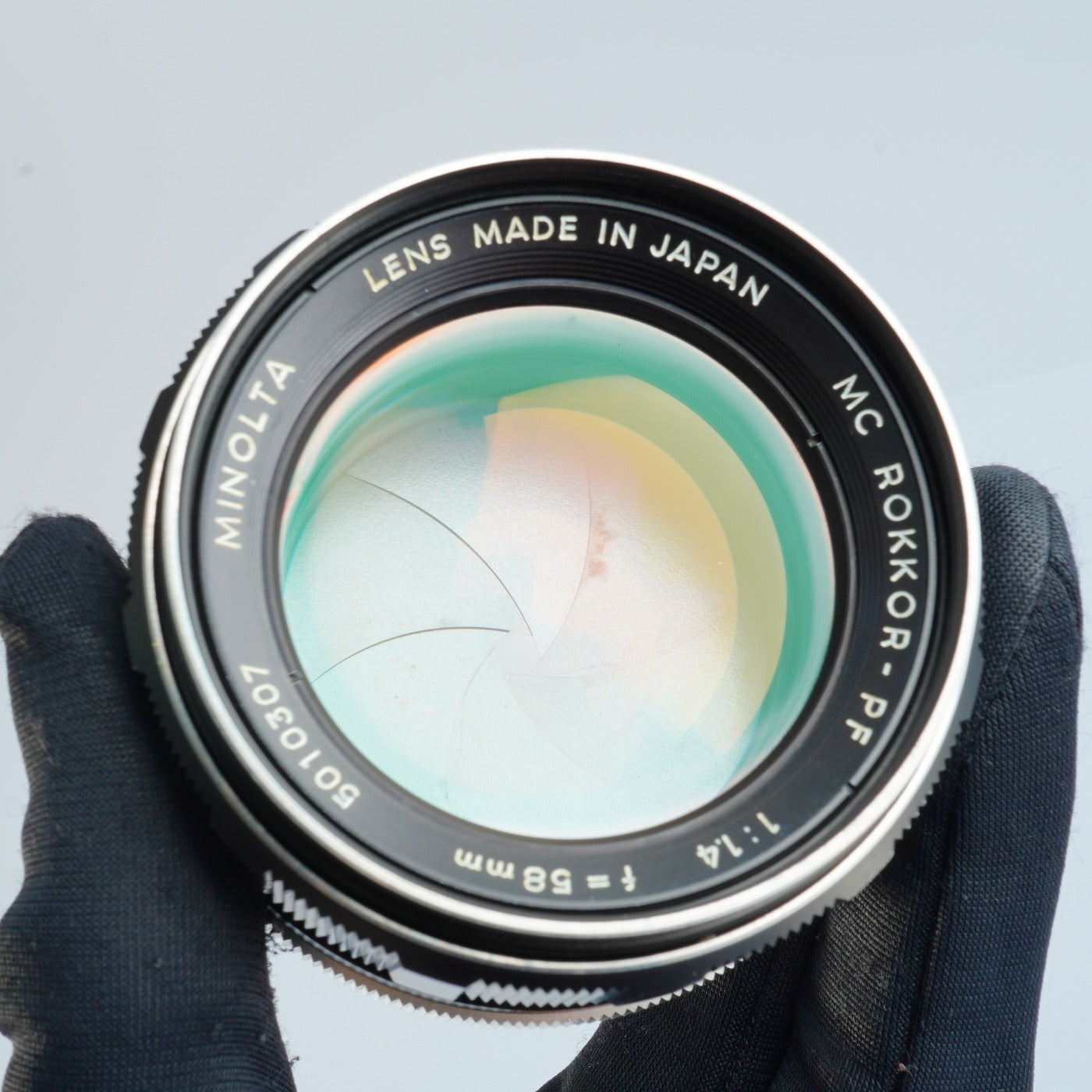 MINOLTA MC ROKKOR-PF 58mm F/1.4 単焦点レンズ