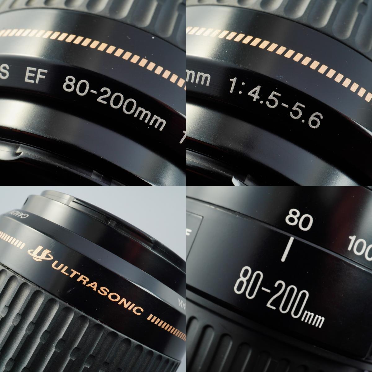 【ジャンク】 Canon EF 80-200mm f/4.5-5.6 USM ズームレンズ