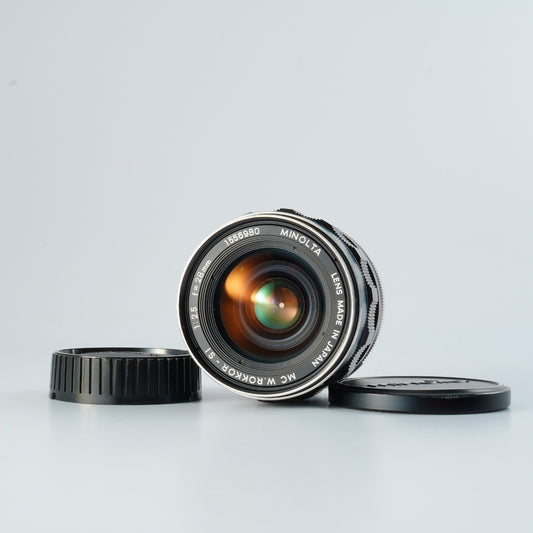 MINOLTA MC W Rokkor-SI 28mm F/2.5 単焦点レンズ