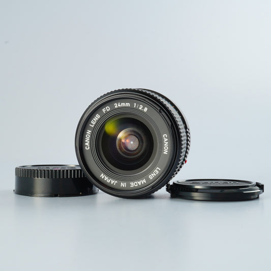 【ジャンク】 Canon New FD NFD 24mm F/2.8 単焦点レンズ