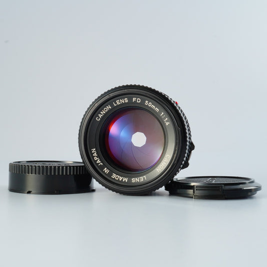 Canon New FD NFD 50mm f/1.4 単焦点レンズ