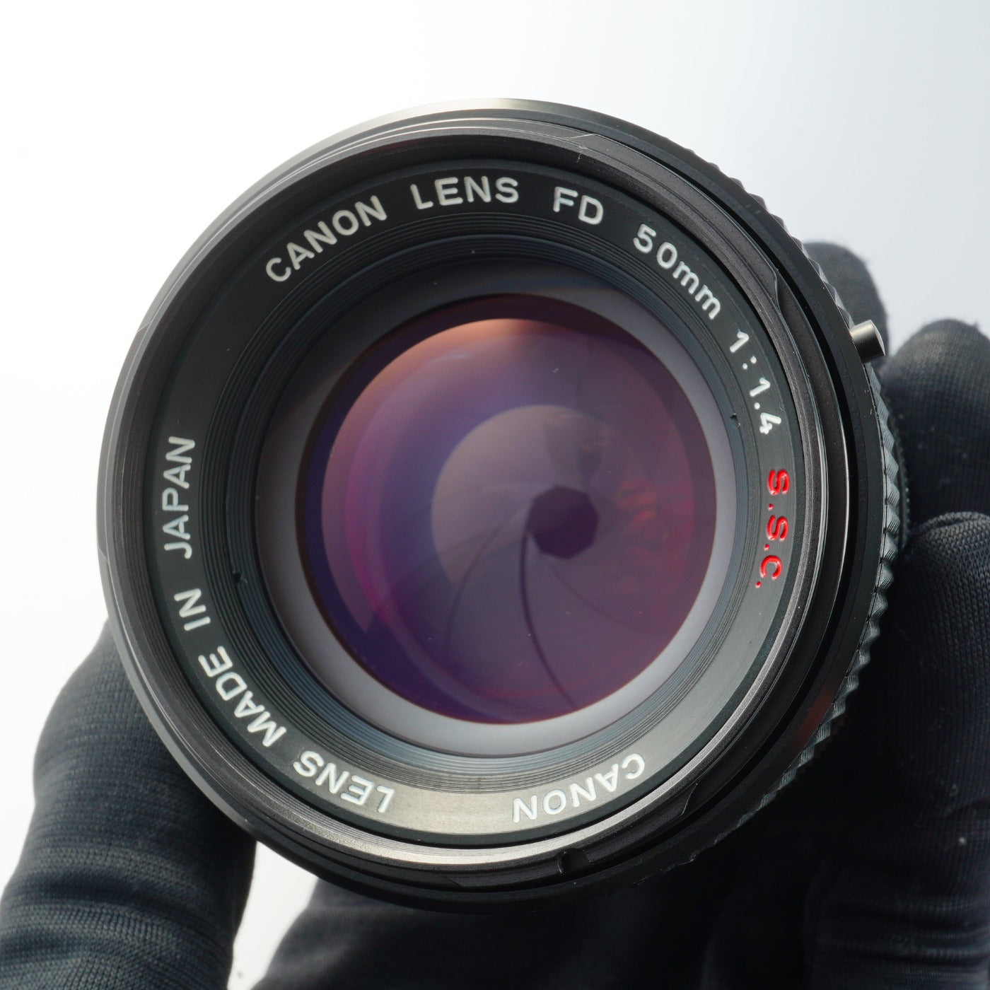 【ジャンク】 Canon FD 50mm f/1.4 s.s.c. 単焦点レンズ