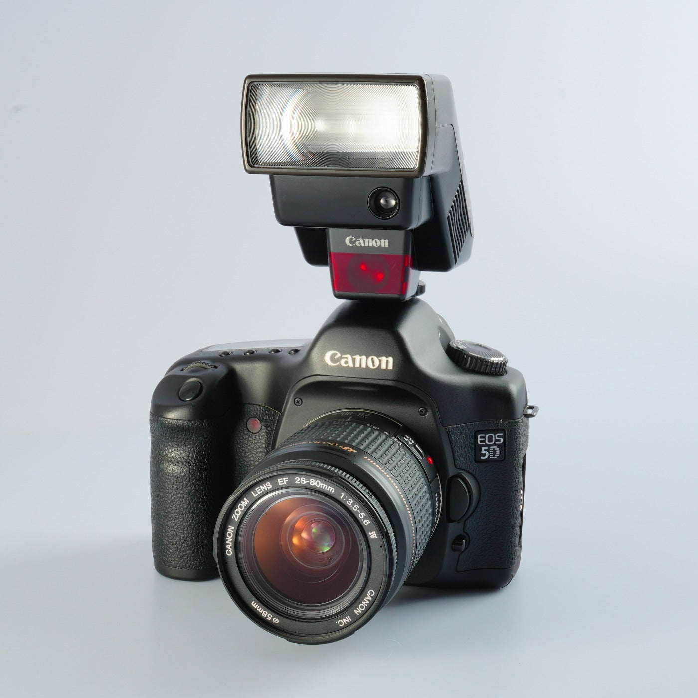 Canon EOS 5D + 28-80mm F/3.5-5.6 Ⅳ USM + Speedlite 300EZ デジタル一眼レフカメラ