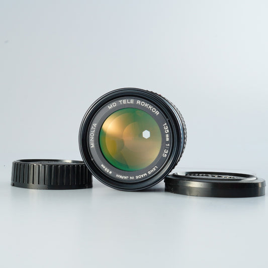 MINOLTA MD Tele Rokkor 135mm F/3.5 単焦点レンズ