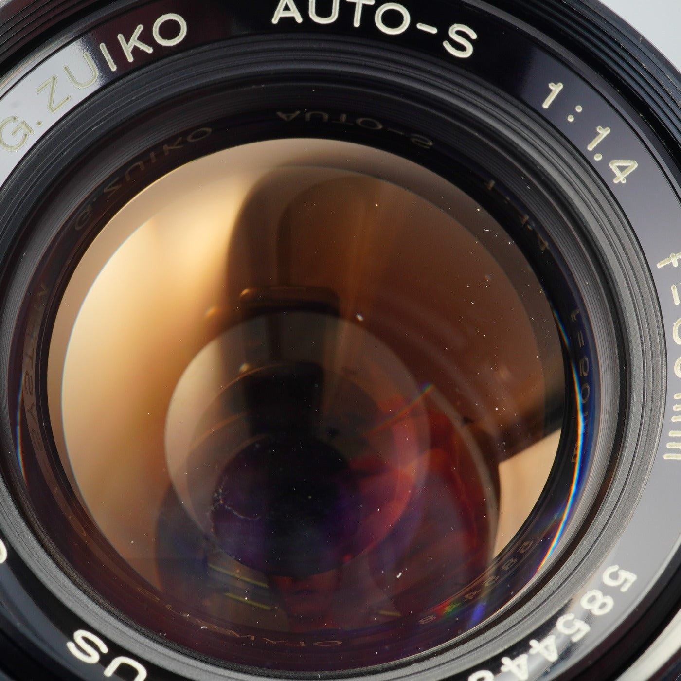 【ジャンク】 OLYMPUS OM-SYSTEM G.ZUIKO AUTO-S 50mm F/1.4 単焦点レンズ