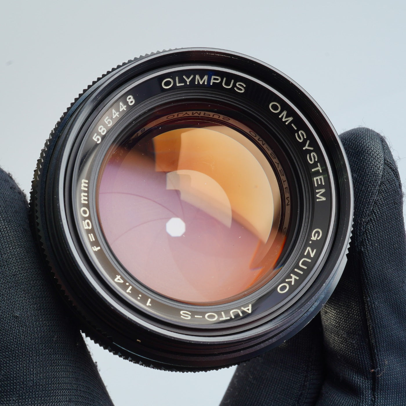 【ジャンク】 OLYMPUS OM-SYSTEM G.ZUIKO AUTO-S 50mm F/1.4 単焦点レンズ