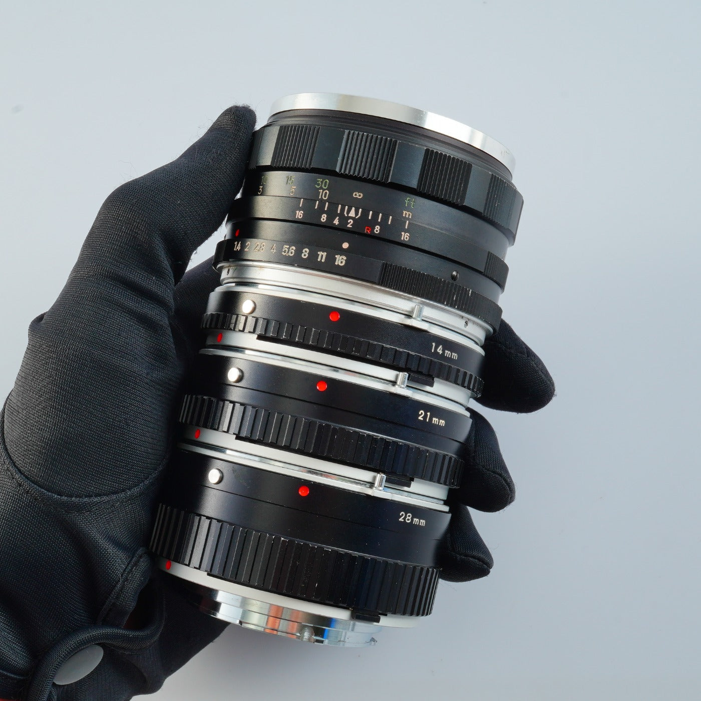 MINOLTA AUTO ROKKOR-PF 58mm F/1.4 + Extention Tubes 14mm/21mm/28mm 単焦点レンズ