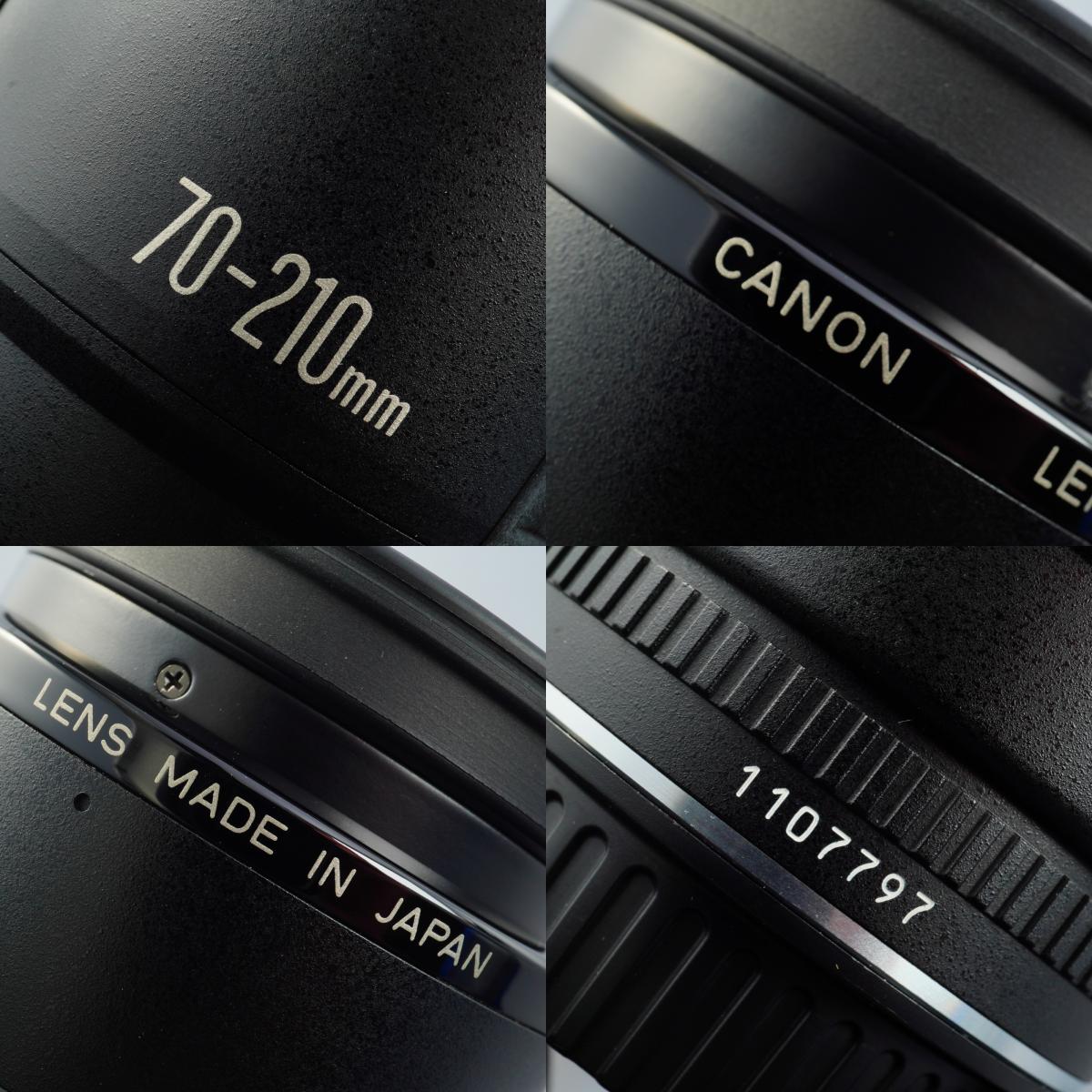 Canon EF 70-210mm F/4 ズームレンズ