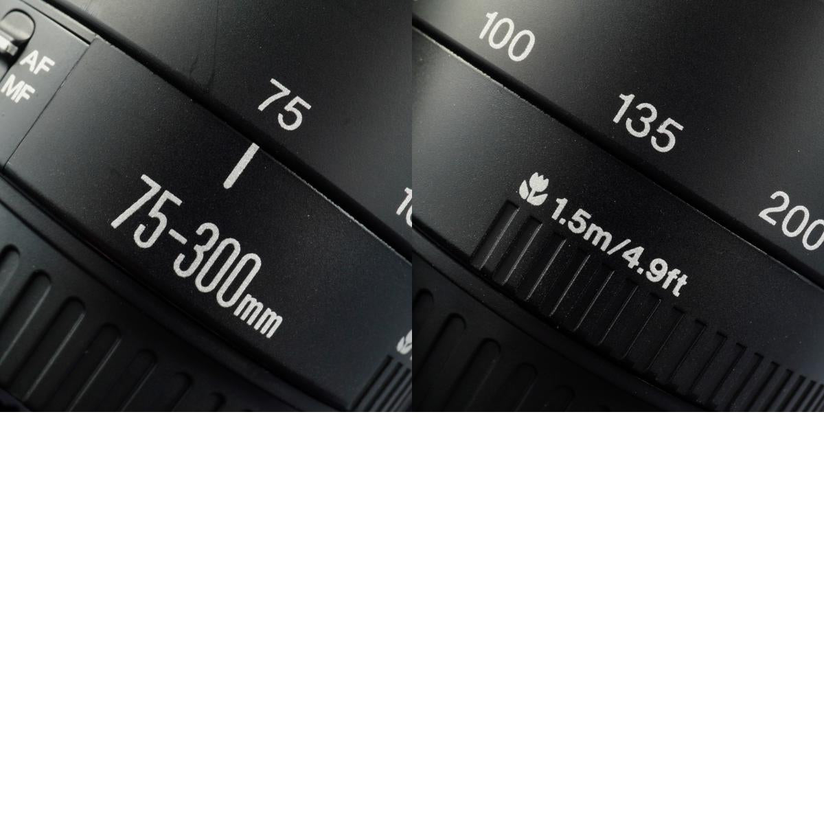 【ジャンク】 Canon EF 75-300mm F/4-5.6 Ⅲ USM ズームレンズ
