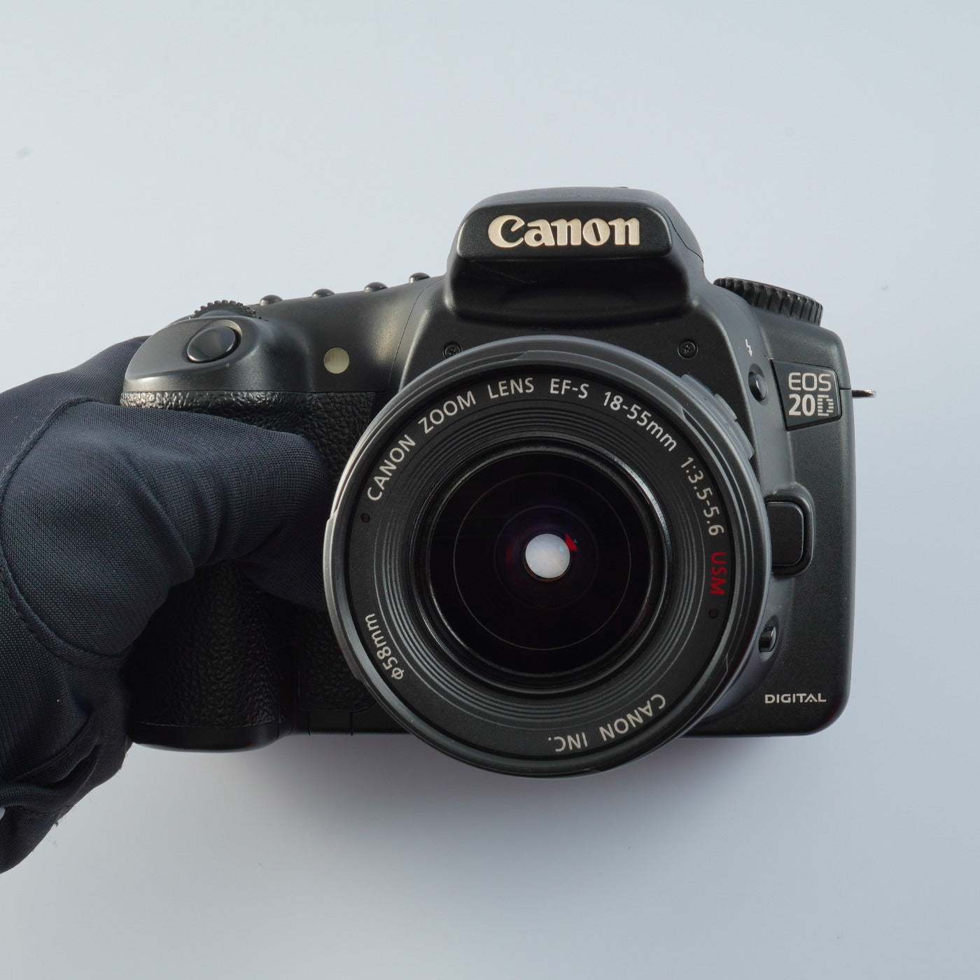 Canon EOS 20D + EF-S 18-55mm F/3.5-5.6 USM + CF 512MB デジタル一眼レフカメラ