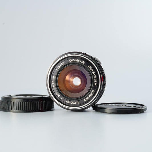 OLYMPUS OM-System G.Zuiko Auto-W 28mm F/3.5 単焦点レンズ