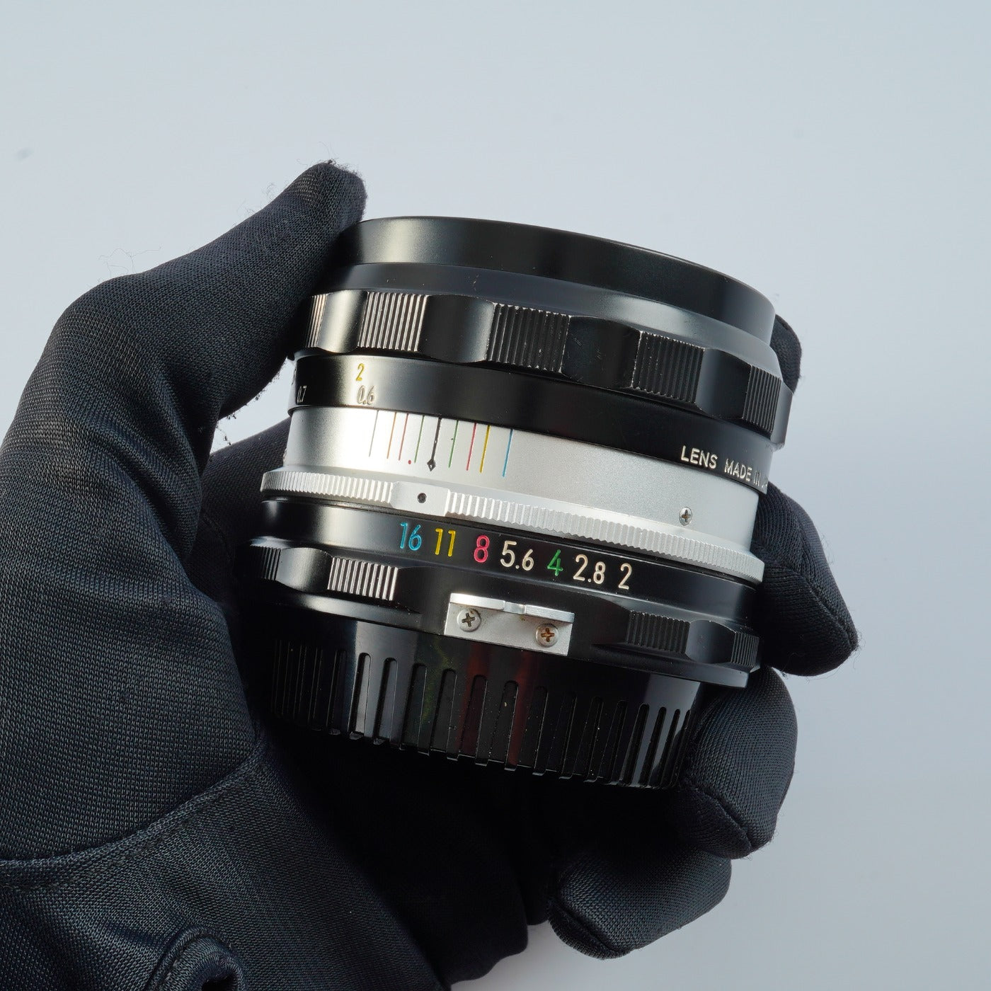 Nikon NIKKOR-H.C AUTO 50mm f/2 非Ai 単焦点レンズ