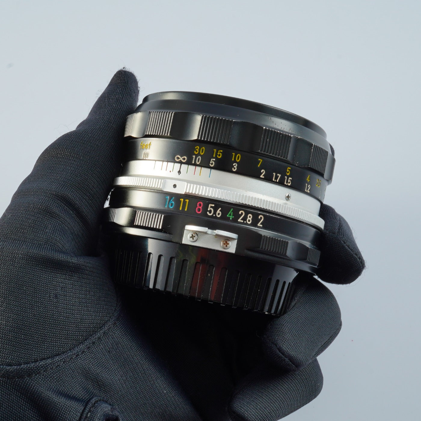 Nikon NIKKOR-H.C AUTO 50mm f/2 非Ai 単焦点レンズ