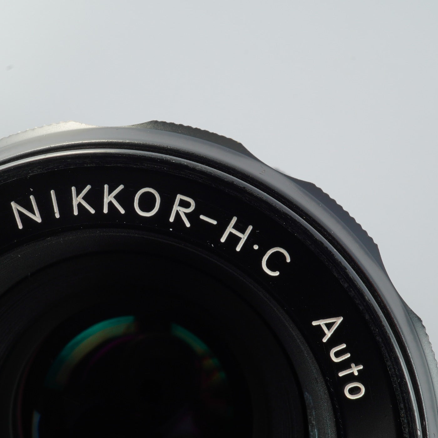 Nikon NIKKOR-H.C AUTO 50mm f/2 非Ai 単焦点レンズ