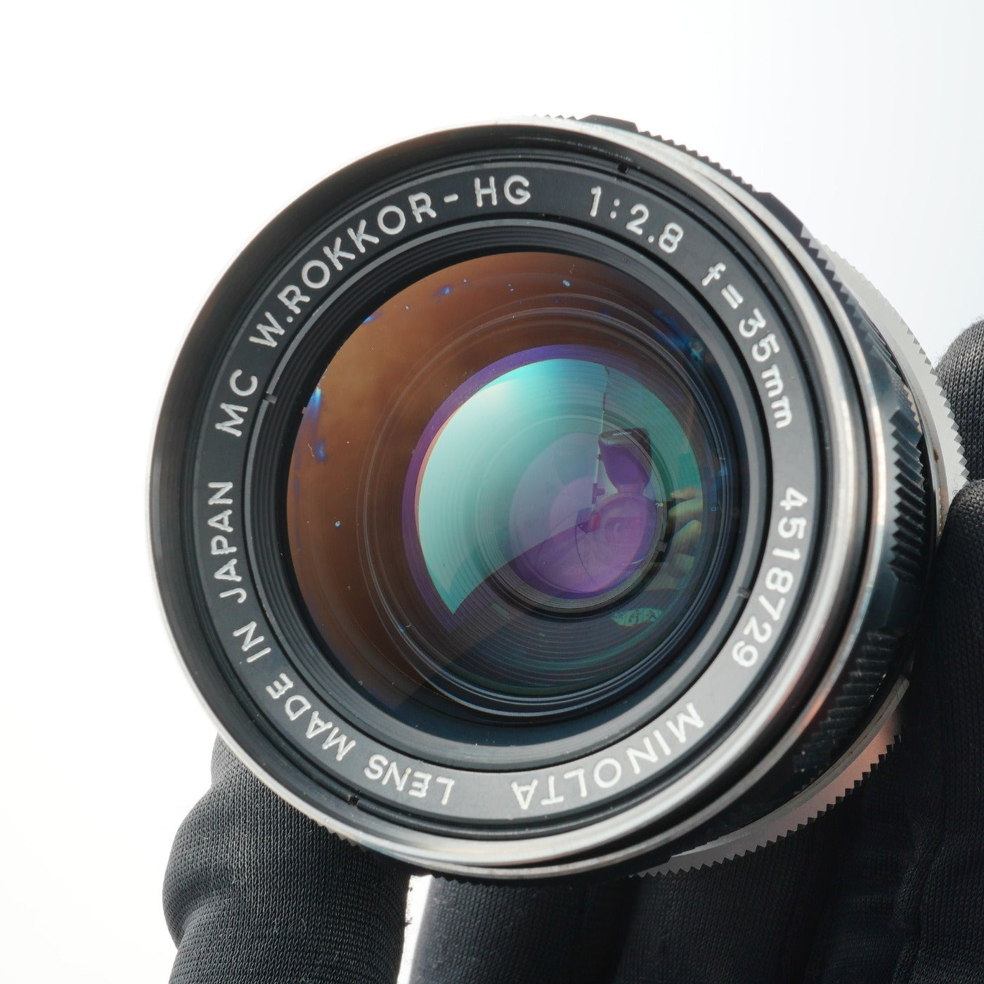 MINOLTA MC W.ROKKOR-HG 35mm F/2.8 単焦点レンズ
