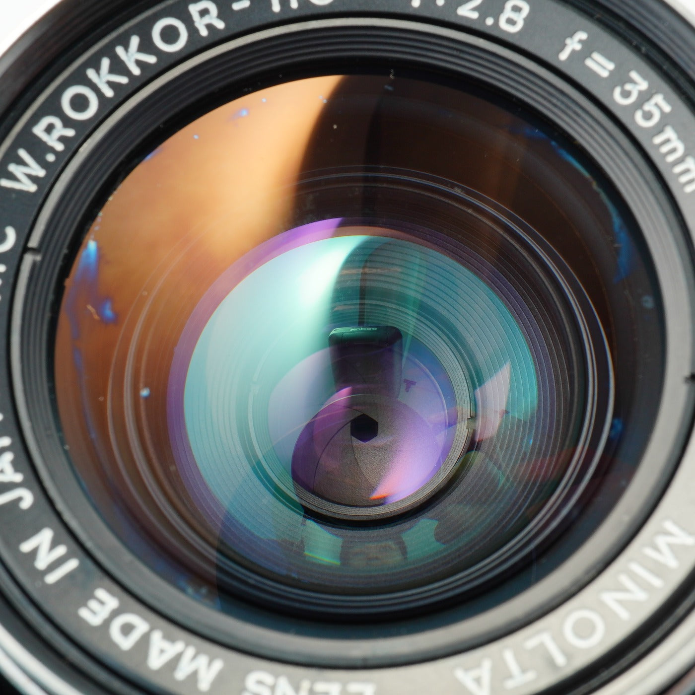 MINOLTA MC W.ROKKOR-HG 35mm F/2.8 単焦点レンズ