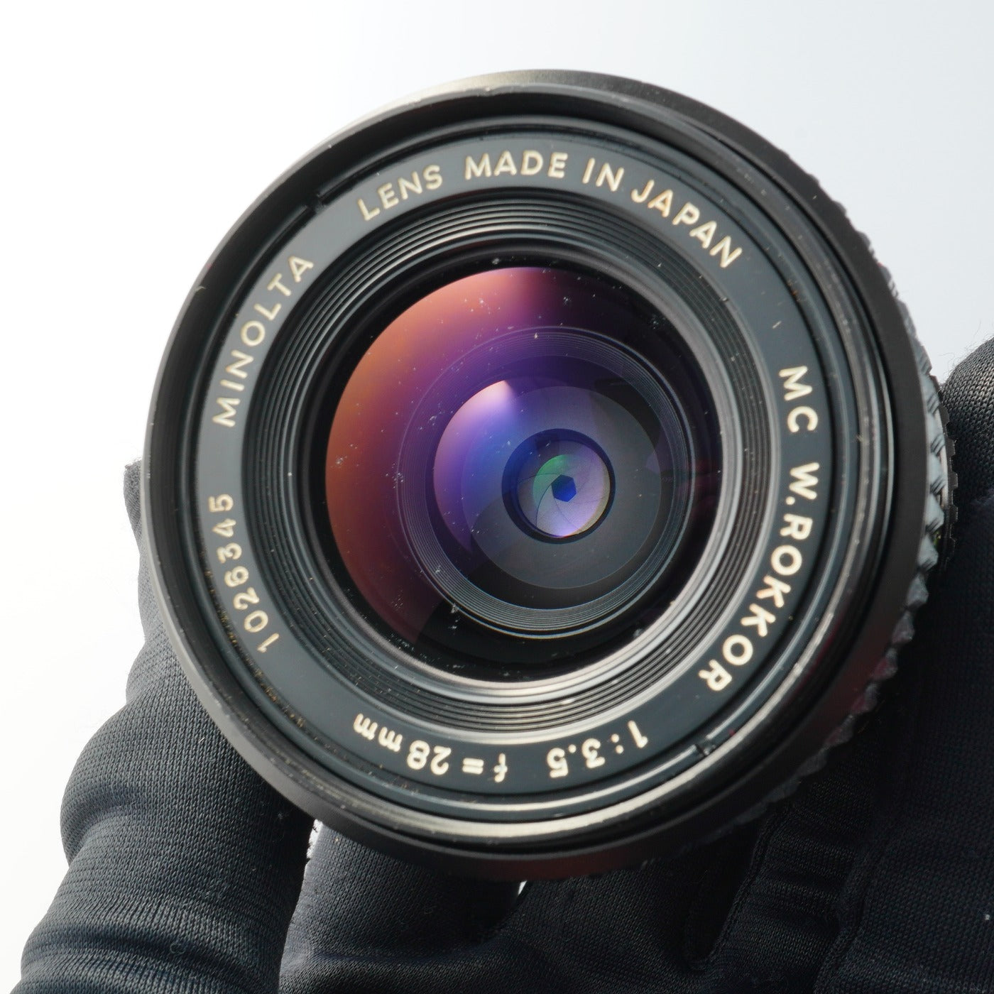 MINOLTA MC W.Rokkor 28mm F/3.5 単焦点レンズ