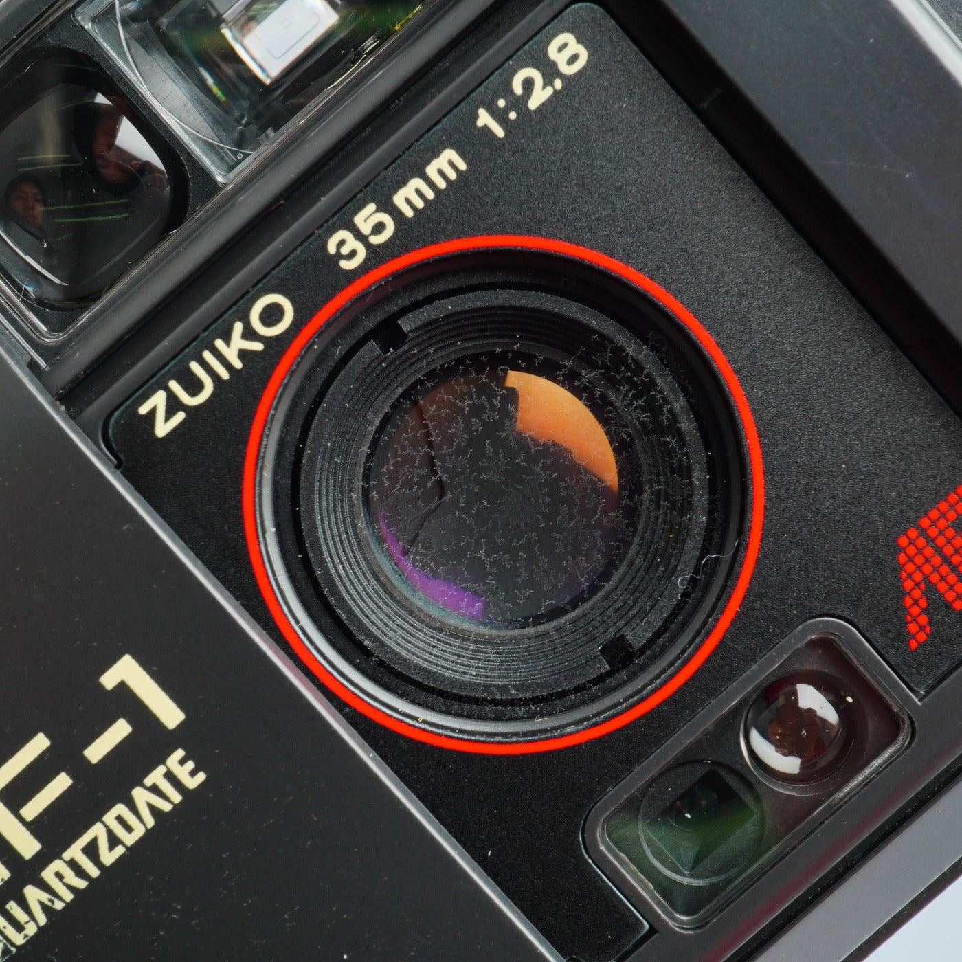 OLYMPUS AF-1 QUARTZDATE 35mm F/2.8 コンパクトフィルムカメラ