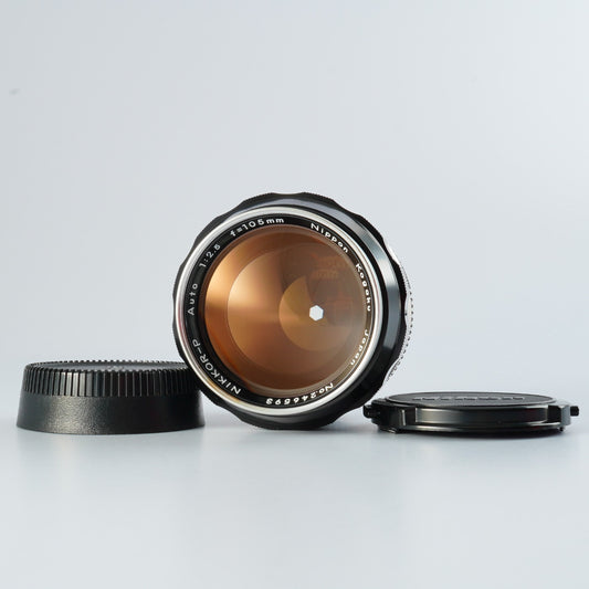 Nikon Nikkor-P Auto 105mm F/2.5 Ai改 単焦点レンズ