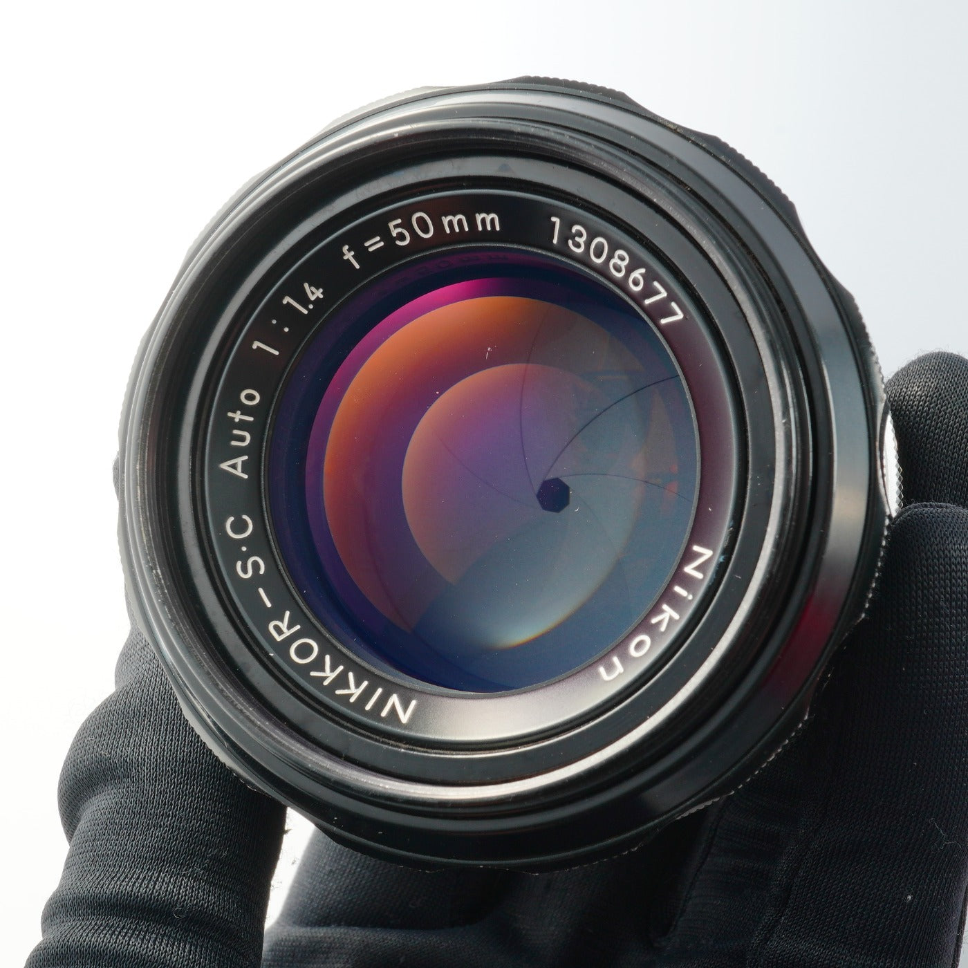 Nikon Nikkor-S.C Auto 50mm F/1.4 非Ai 単焦点レンズ