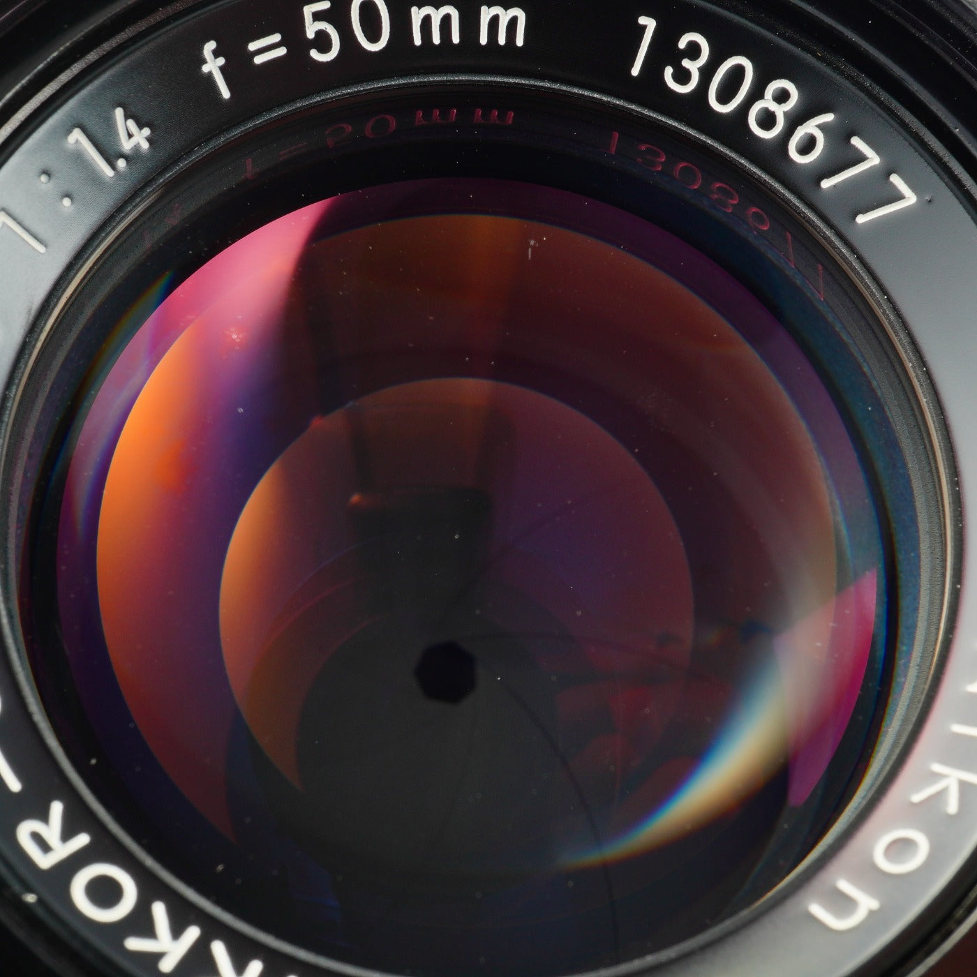 Nikon Nikkor-S.C Auto 50mm F/1.4 非Ai 単焦点レンズ