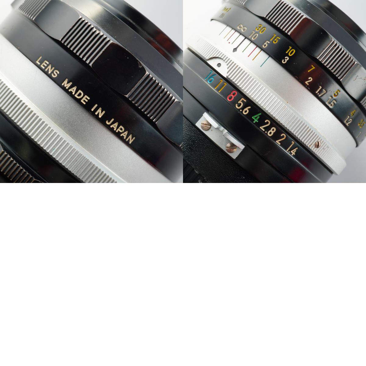 Nikon Nikkor-S.C Auto 50mm F/1.4 非Ai 単焦点レンズ