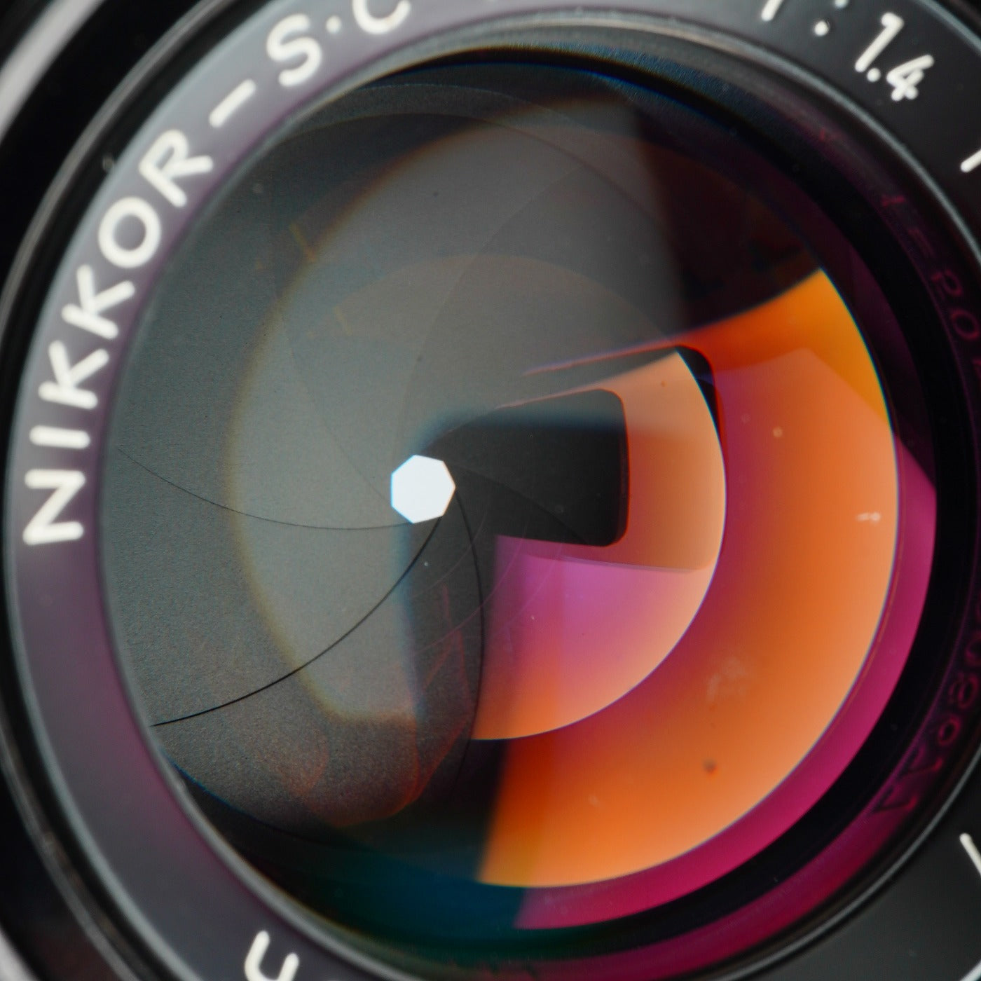 Nikon Nikkor-S.C Auto 50mm F/1.4 非Ai 単焦点レンズ