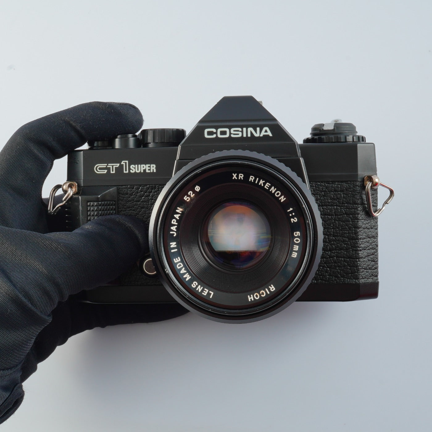 COSINA CT 1 Super + RICOH XR RIKENON 50mm F/2 MF フィルム一眼レフカメラ