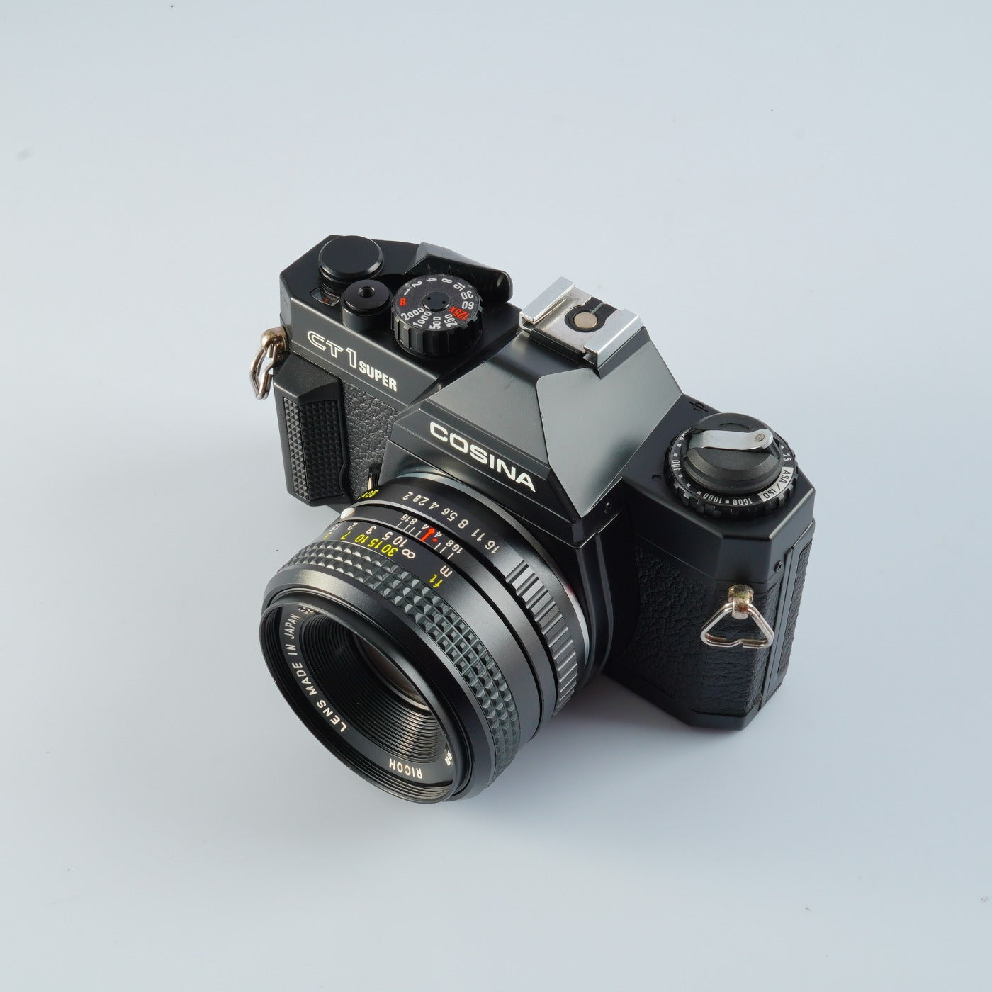 COSINA CT 1 Super + RICOH XR RIKENON 50mm F/2 MF フィルム一眼レフカメラ