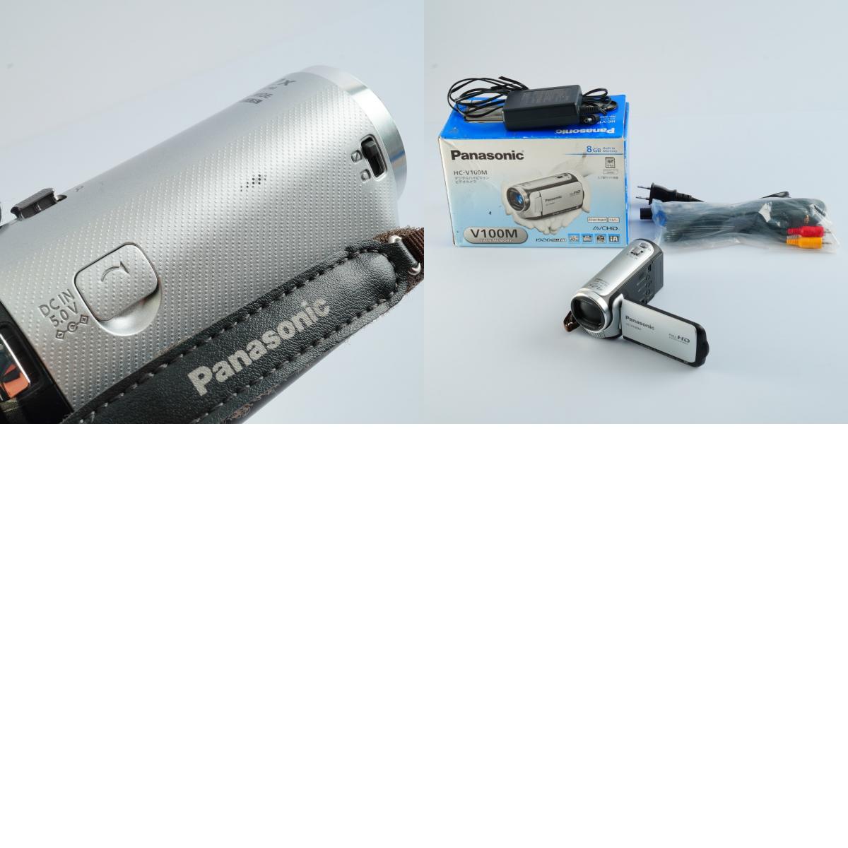 Panasonic HC-V100M + SD 4GB デジタルムービーカメラ