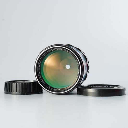 MINOLTA MC Tele Rokkor PF 135mm F/2.8 単焦点レンズ