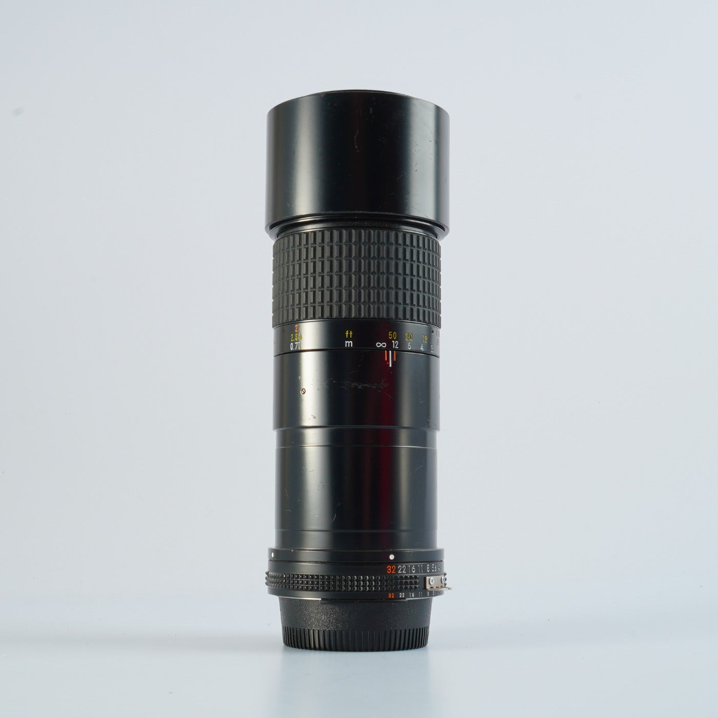 【ジャンク】 Nikon Ai-S Micro-Nikkor 200mm F/4 単焦点レンズ