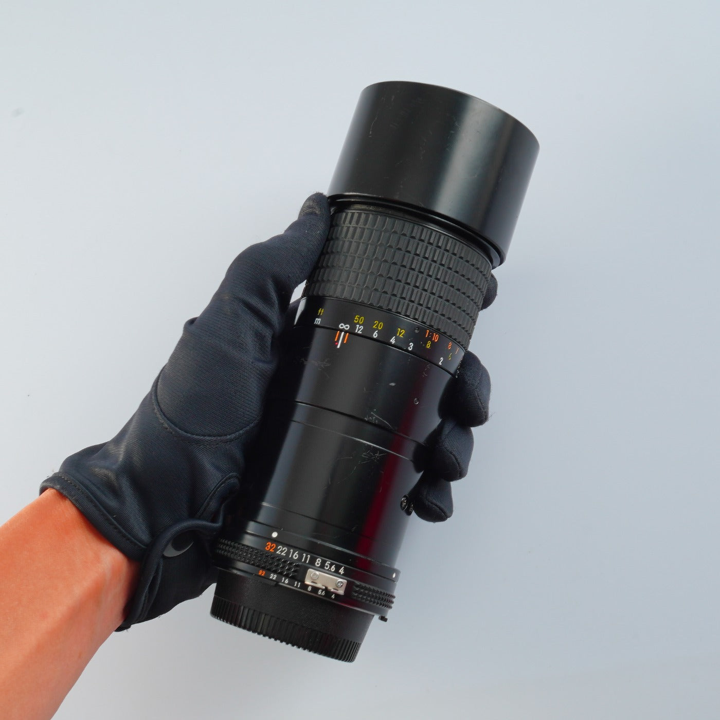 【ジャンク】 Nikon Ai-S Micro-Nikkor 200mm F/4 単焦点レンズ