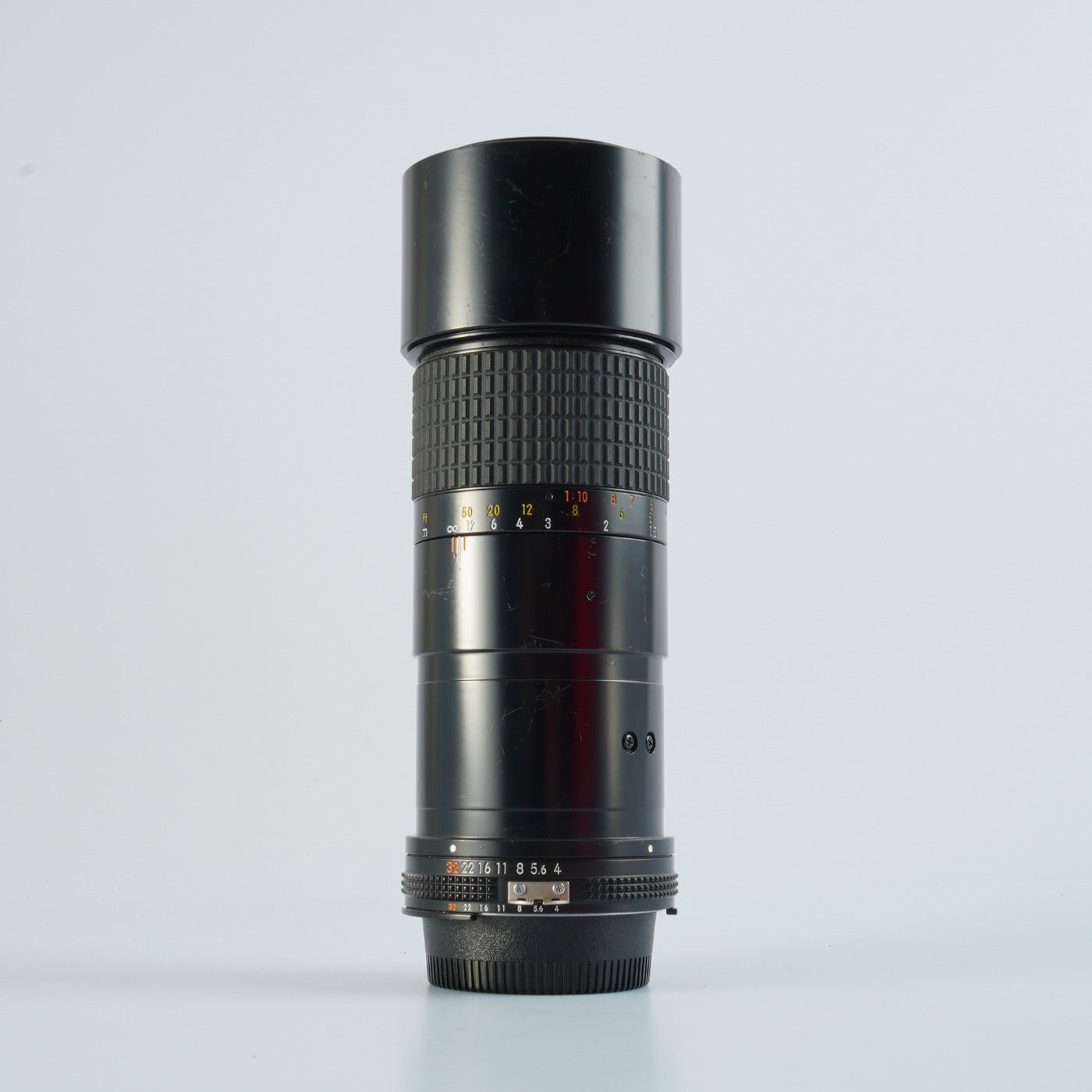 【ジャンク】 Nikon Ai-S Micro-Nikkor 200mm F/4 単焦点レンズ