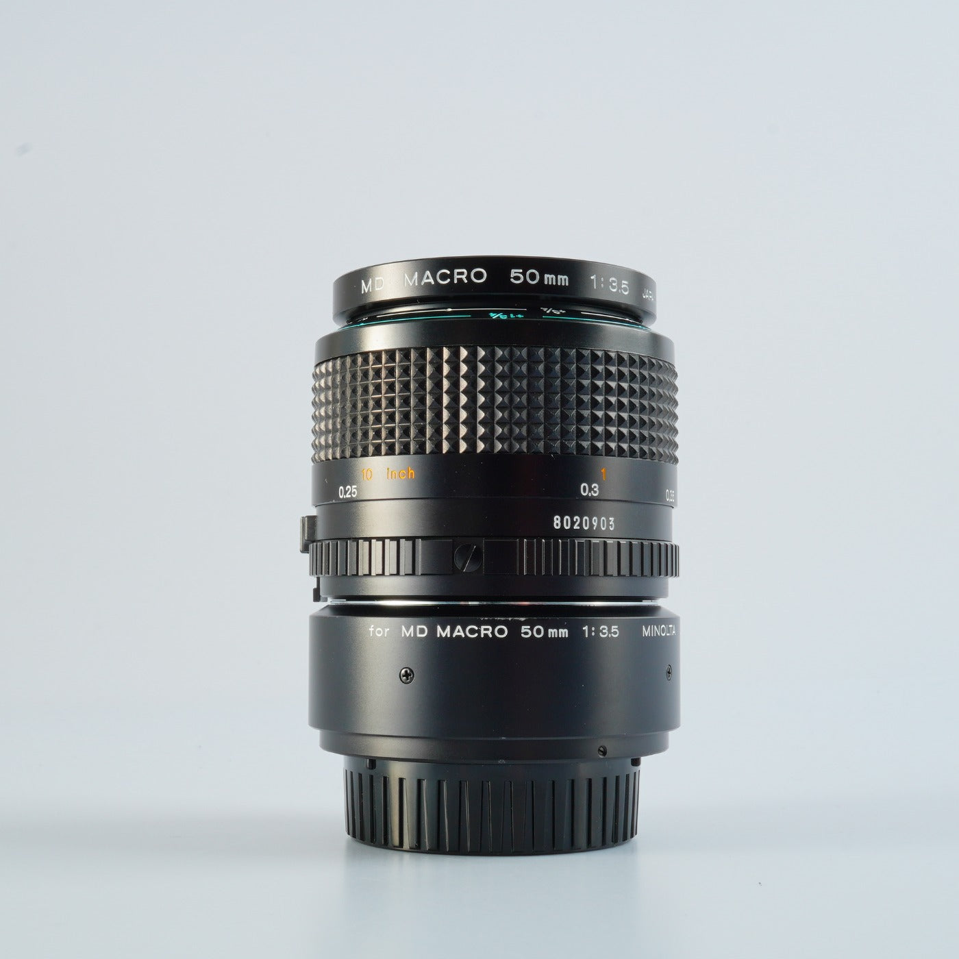 MINOLTA New MD 50mm f/3.5 with Extension Tube マクロレンズ