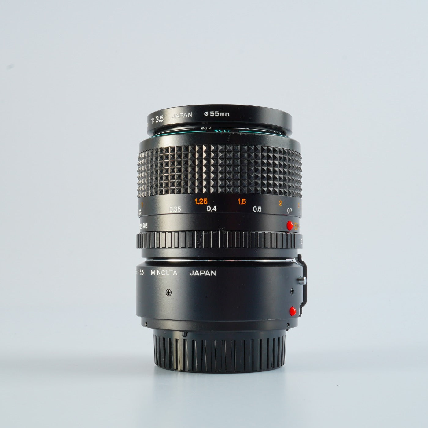 MINOLTA New MD 50mm f/3.5 with Extension Tube マクロレンズ