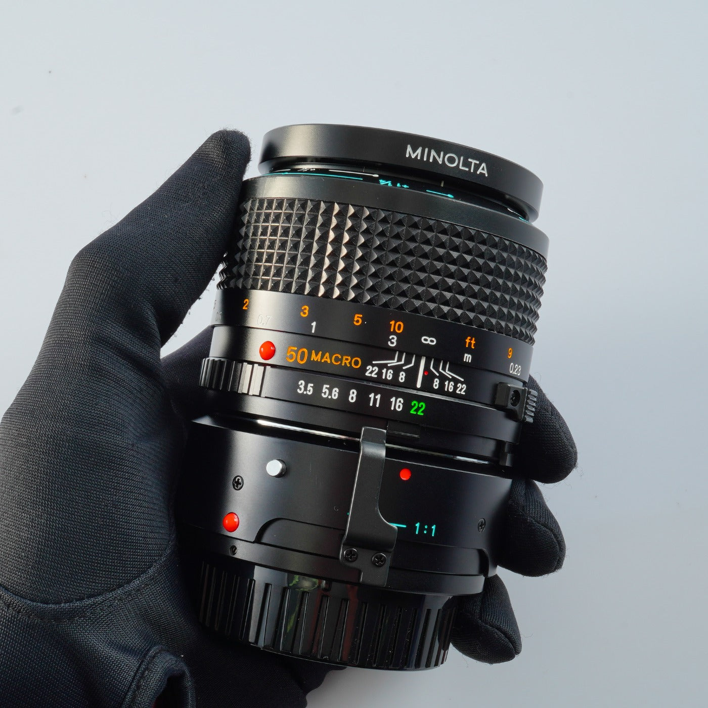 MINOLTA New MD 50mm f/3.5 with Extension Tube マクロレンズ