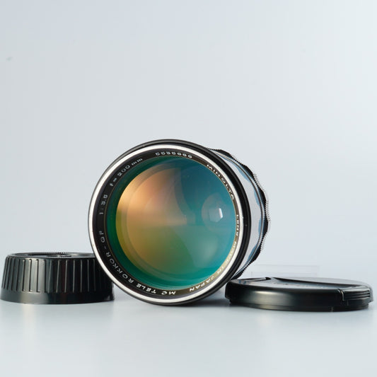 MINOLTA MC Tele Rokkor 200mm f/3.5 単焦点レンズ