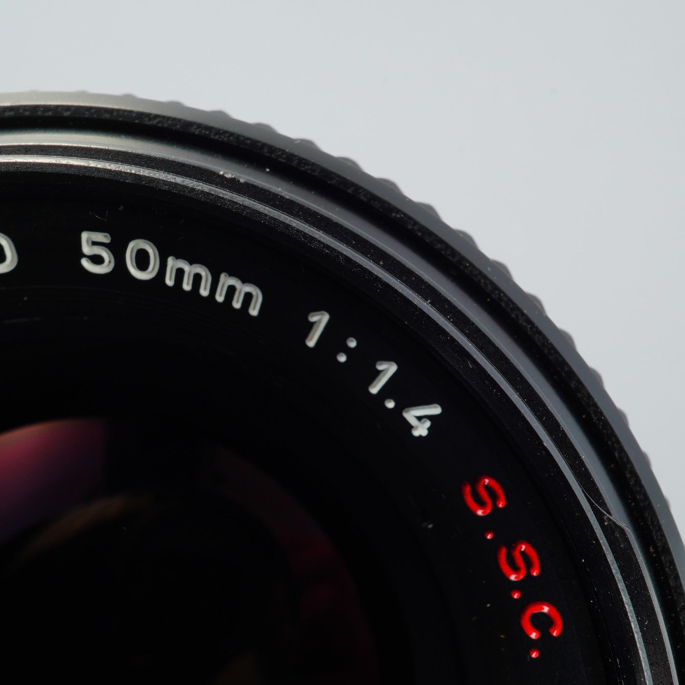 Canon FD 50mm f/1.4 s.s.c. "O" 単焦点レンズ