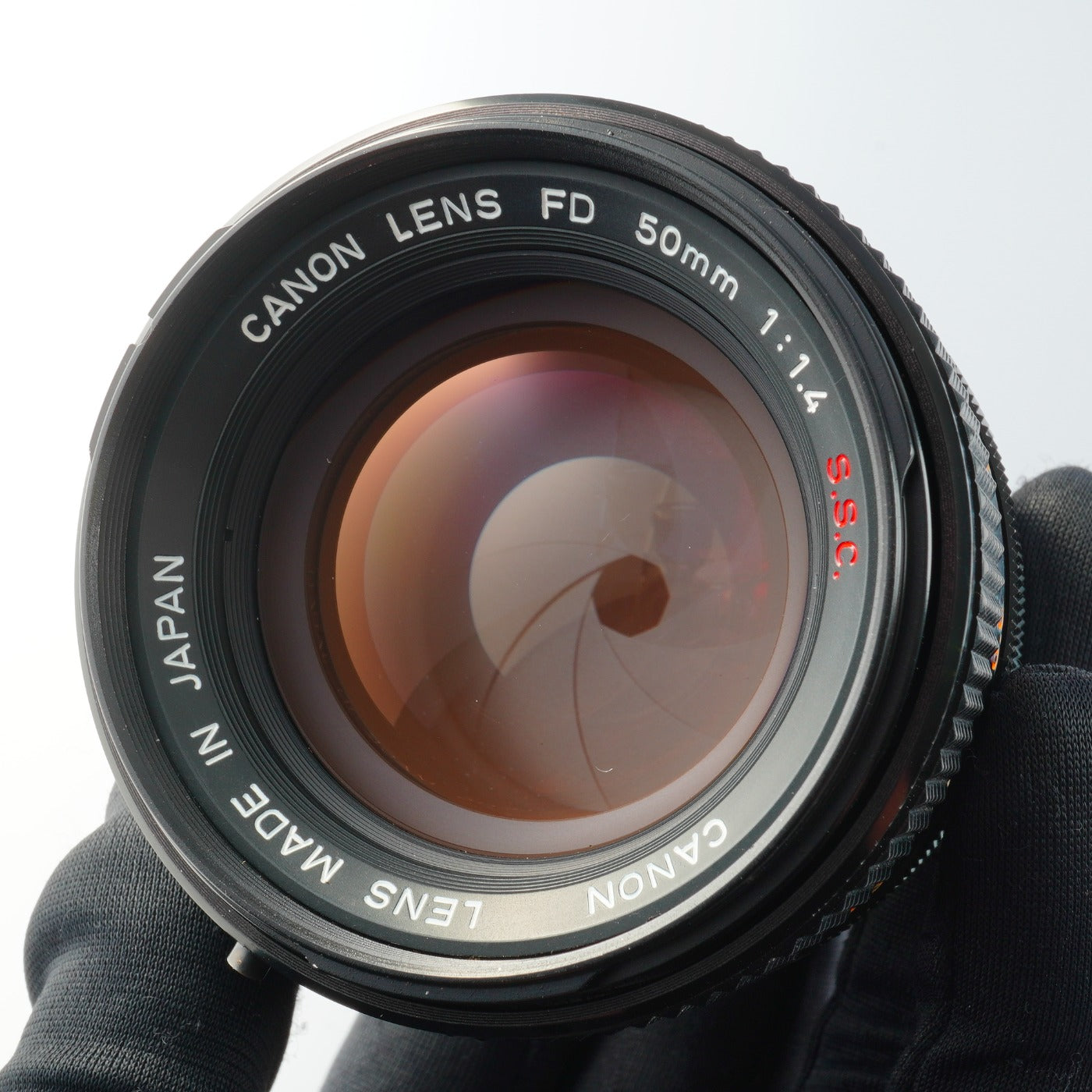 Canon FD 50mm f/1.4 s.s.c. "A" 単焦点レンズ