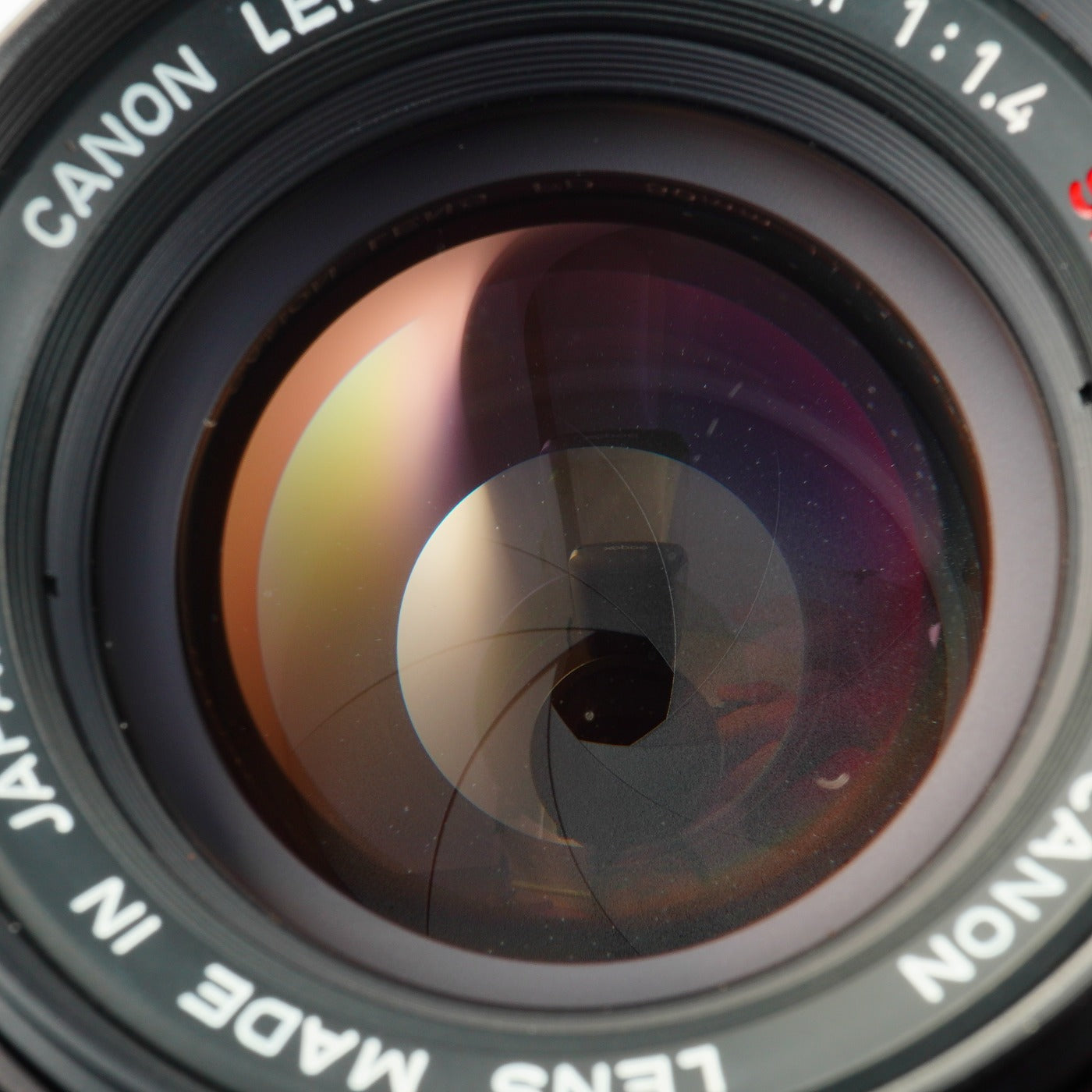 Canon FD 50mm f/1.4 s.s.c. "A" 単焦点レンズ