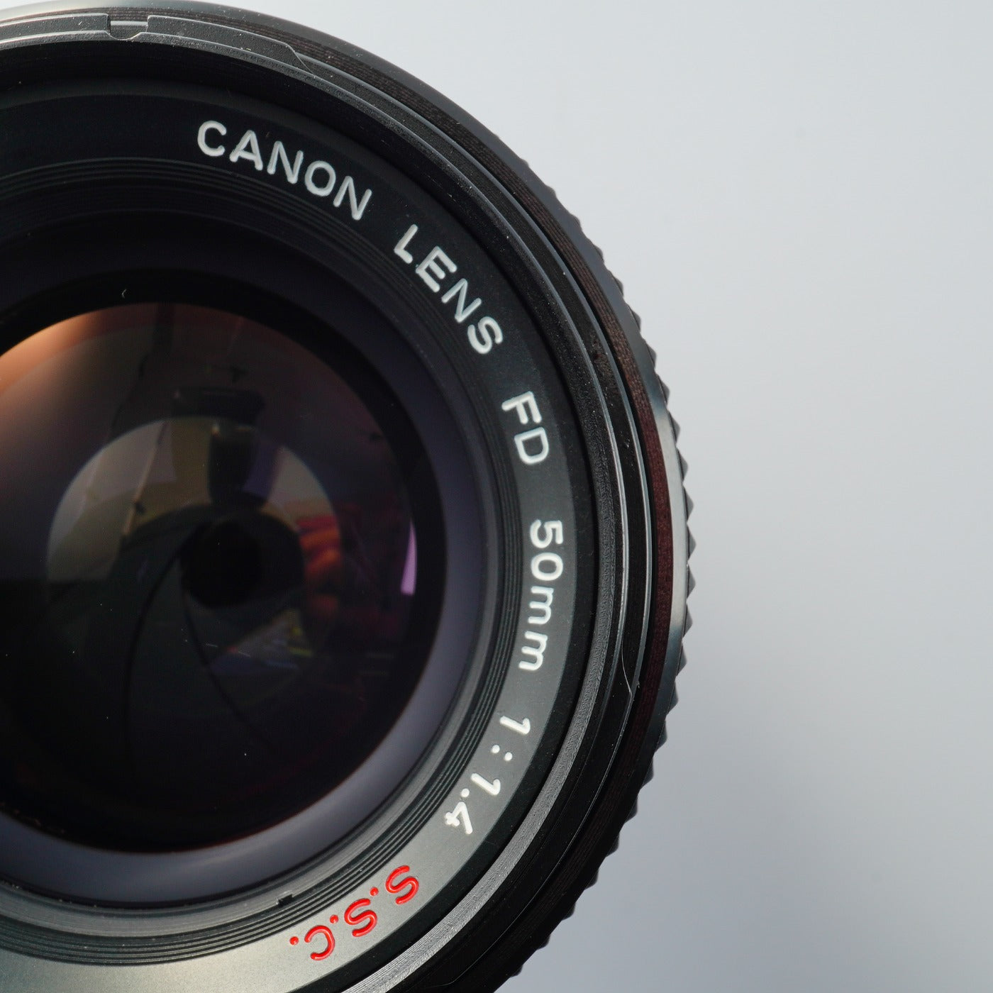Canon FD 50mm f/1.4 s.s.c. "A" 単焦点レンズ