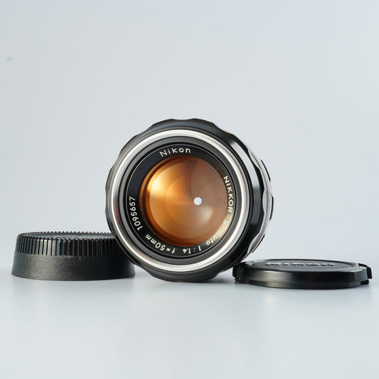 Nikon Nikkor-S Auto 非Ai 50mm F/1.4 単焦点レンズ