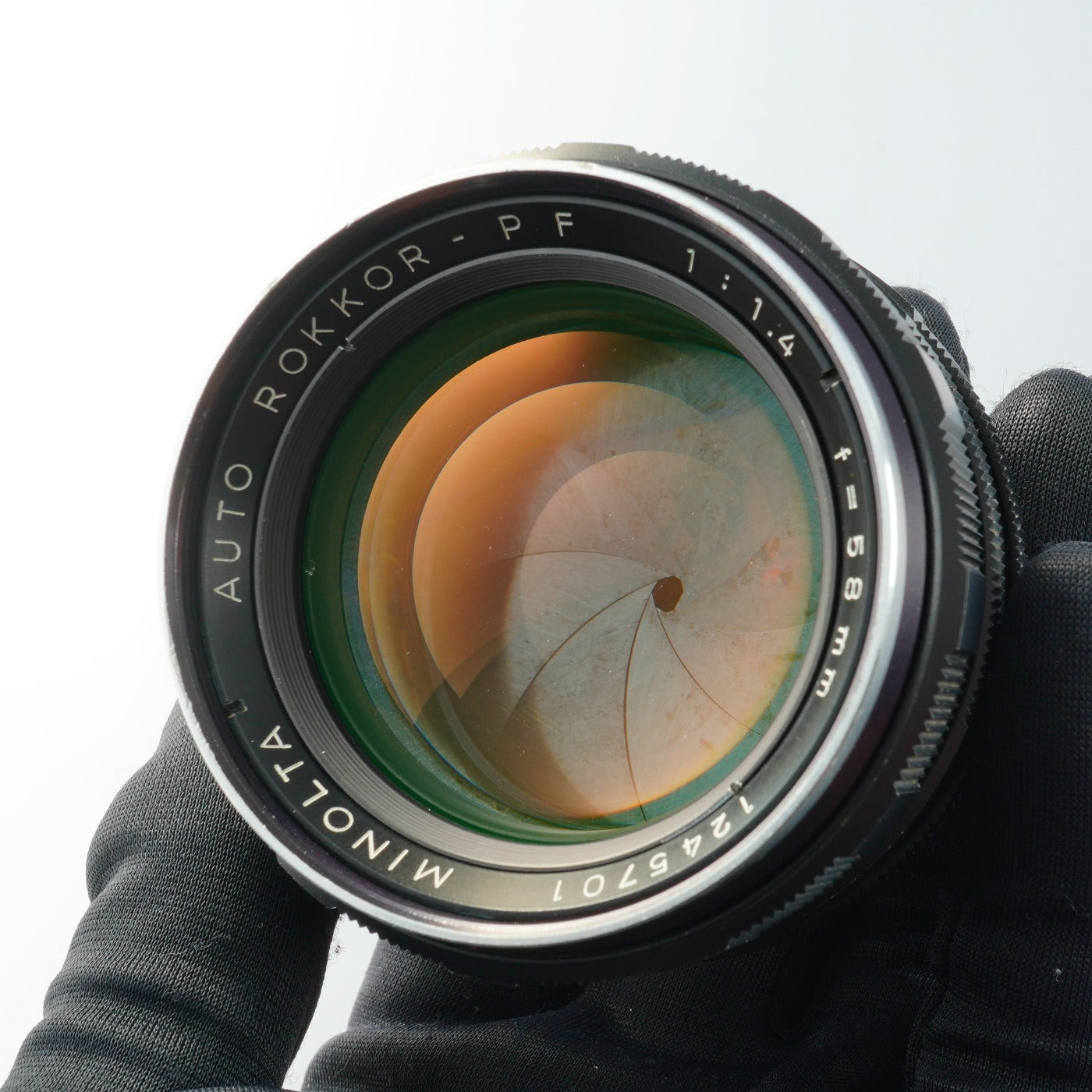 MINOLTA AUTO ROKKOR-PF 58mm F/1.4 単焦点レンズ