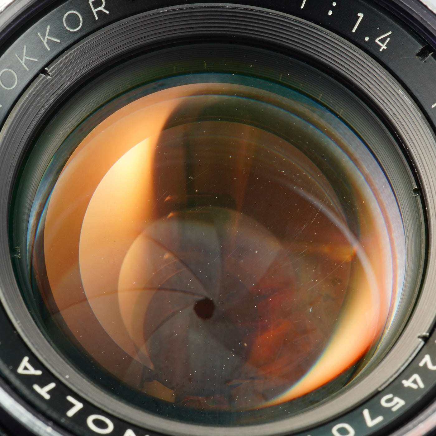 MINOLTA AUTO ROKKOR-PF 58mm F/1.4 単焦点レンズ