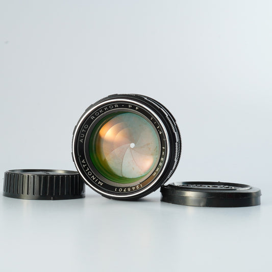 MINOLTA AUTO ROKKOR-PF 58mm F/1.4 単焦点レンズ